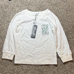 Binky Bro - NWT White Long Sleeve